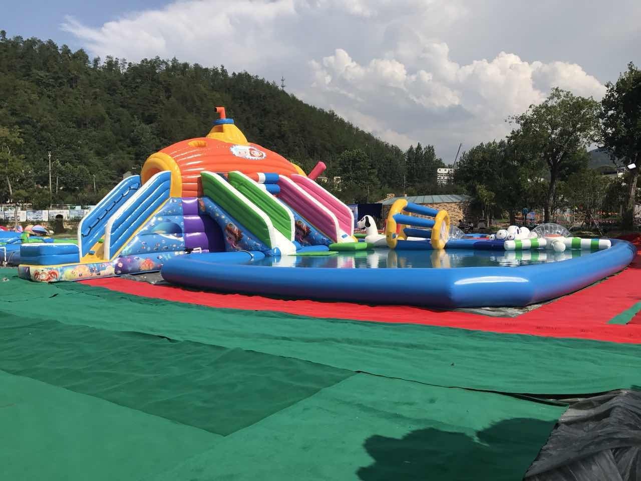 黔东南深海潜艇儿童乐园充气游泳池
